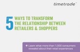 5 Ways to Transform the Relationship Between Retailers & Shoppers