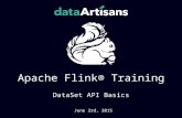 Apache Flink Training - DataSet API Basics