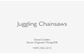Juggling Chainsaws: Perl and MongoDB