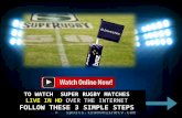 Where to watch Hurricanes vs Western Force - Wk 3 - 2015 super rugby 1st Round - 2015 super 15 rugby - 2015 super 15