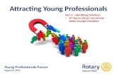D9520 Young Professionals Forum - Attracting Young Professionals Part 2