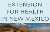 Extension for Health in New Mexico