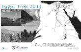 Egypt trek 2011 - Info session presentation