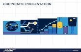 ALENT plc Corporate Presentation