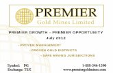 Premier Gold July 2012