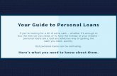 Your Guide to Personal Loans - Rapid Loans