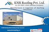 Roofing Solutions by KNR Roofing Private Limited, Tumkur