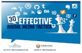 30 Effective Social Media Tactics