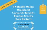 8 valuable online brand and corporate identity tips for jewelry store business