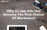 Why In-app Ads Has Become The First Choice Of Marketers?
