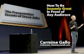 Secrets of a Great Presentation