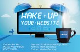 Wake Up Your Website - Ektron Breakfast Seminar