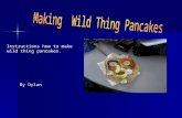 Wild thing pancakes