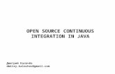 Solit 2013, Open Source continuous integration in java, Калачев Дмитрий