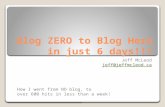 Blog zero-to-blog-hero