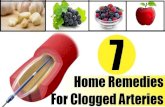 7 home remedies for clogged arteries