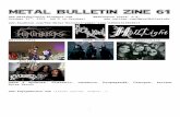 Metal Bulletin Zine 61