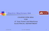 Machines EPM405A Presentation 02