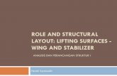 Lifting Surfaces Layout