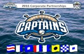 2016 Captains Corporate Partnerships