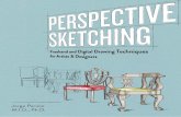 Perspective Sketching - Freehand and Digital Drawing Techniques for Artists and Designers
