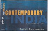 Deshpande, Satish-Contemporary India,a Sociological View-Penguin Books (2003)