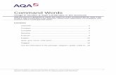 Aqa Gcse Science Command Words