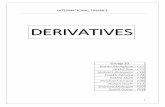 International Finance Group 10 Derivatives