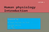 Human Physiolog,IntroductionL1 A
