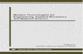 (Advanced Materials Research) Debnath Sujan, Reddy M. Mohan-Modern Technologies for Engineering, Applied Mechanics and Material Science-Trans Tech Pubn (2014)