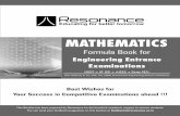 Gyan Sutra Mathematics Formula Booklet IIT JEE AIEEE