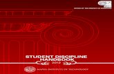 2012 Student Discipline Handbook