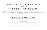 BlackHoles and TimeWarps by Kip Throne