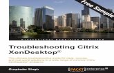 Troubleshooting Citrix XenDesktop® - Sample Chapter