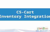 Сs-Сart Inventory Integration