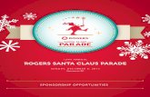2015 SponsorshipDeck Rogers Santa Claus Parade