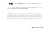 Test Lab Guide For Windows Server 2012