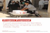 Project Proposal - Food Assistance-Syria_IFRC