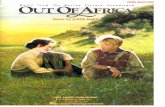 Out of África (complete soundtrack for piano)