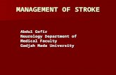 Management of Stroke-Mei2012