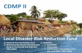 Local Disaster Risk Reduction Fund