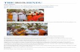 Modi Offers Prayer at Mahabodhi Tree in Anuradhapura - The Hindu