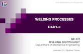 Welding Processes PartII