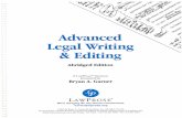 Advanced Legal Witing & Editing