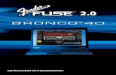 FenderFUSE 2.x (Bronco) Rev-B Spanish