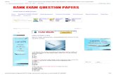 Bank Exam Question Papers_ Ibps Cwe General Awareness Practice Questions