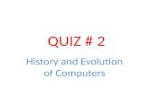 History of Computer Quiz