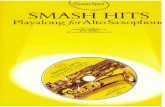 Smash Hits - Playalong for Alto Saxophone