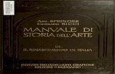 Manuale di storia dell'arte vol. III - Il Rinascimento in Italia