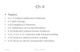 Ch 4 Deflection and Stiffness